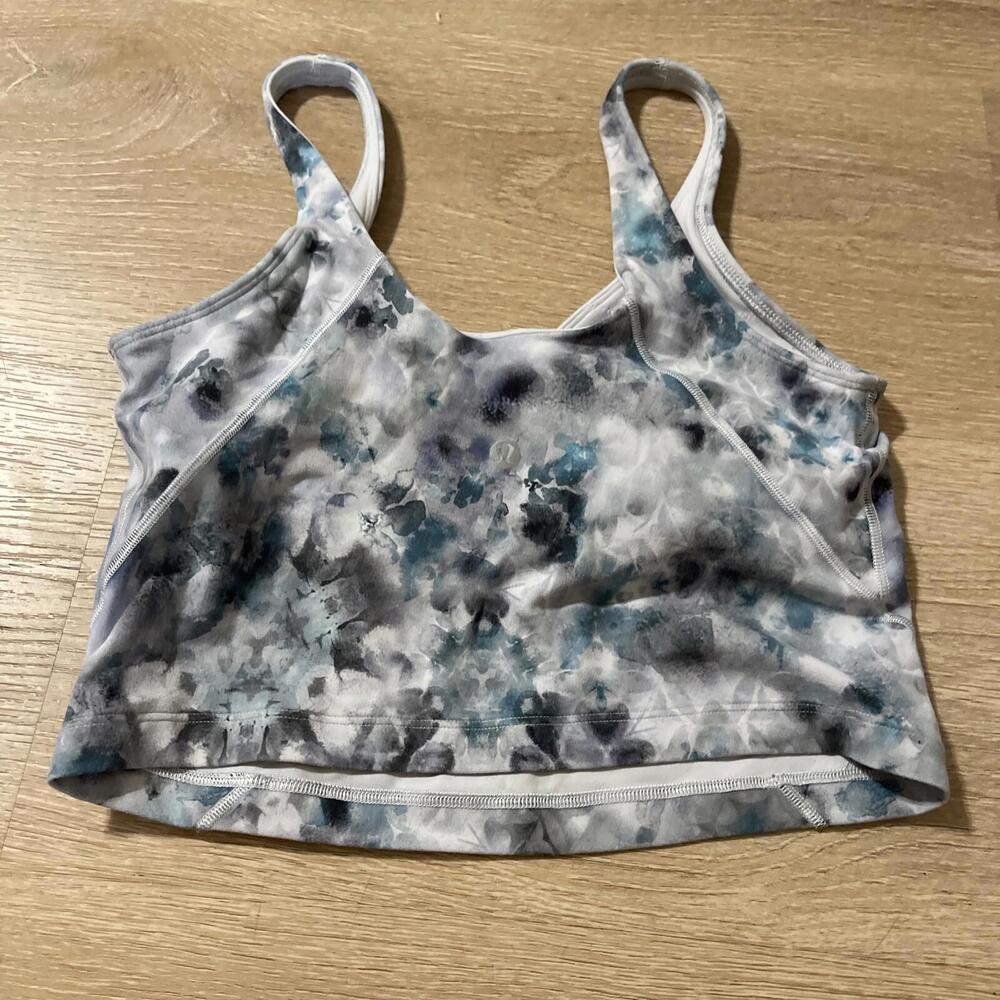 Lululemon Align Crop Tank Maroon Size‎ 8 H08 - Picture 2 of 2